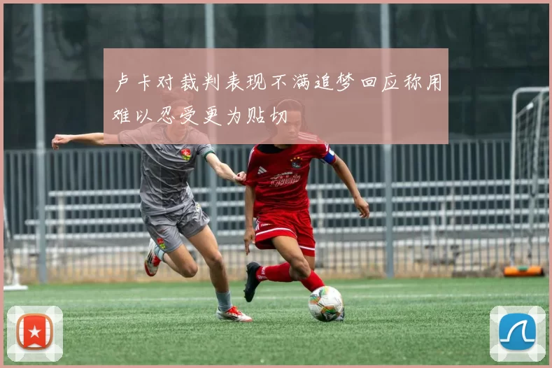 卢卡对裁判表现不满追梦回应称用难以忍受更为贴切